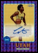 2024-25 Topps Chrome 1973 Topps Autographs Collin Sexton #73TA-CS card
