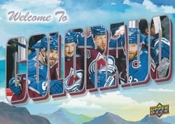 2022-23 Upper Deck Welcome To Colorado Avalanche #WT-8 card