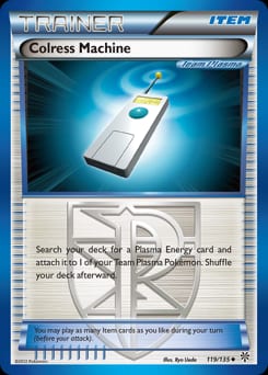Plasma Storm Colress Machine #119 card