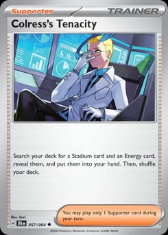 Shrouded Fable Colress's Tenacity #57 card