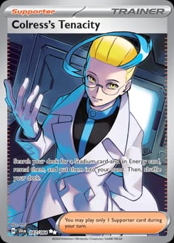 Shrouded Fable Colress's Tenacity #87 card