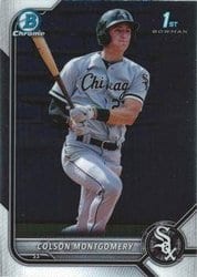 2022 Bowman Chrome Prospects Colson Montgomery #BCP-71 card