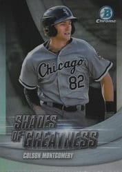 2022 Bowman Chrome Shades of Greatness Colson Montgomery #SG-12 card