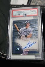 2022 Bowman Heritage Chrome Prospect Autographs Colson Montgomery #CPA-CMY card