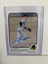 2022 Topps Heritage Minor League Real One Autographs Colson Montgomery #ROA-CMY card