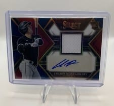 2023 Panini Select Rookie Jersey Autographs Colson Montgomery #PJA-CM card