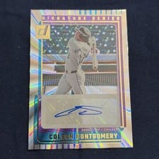 2025 Donruss Signature Series Colson Montgomery #SG-CLM card