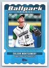 2025 Topps Pro Debut Ballpark Promos Colson Montgomery #BP-4 card
