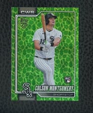 2026 Topps Colson Montgomery #157 card