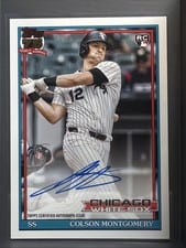 2026 Topps 1991 Topps Autographs Colson Montgomery #91A-COM card