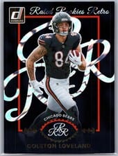 2025 Donruss Rated Rookies Retro Colston Loveland #18 card