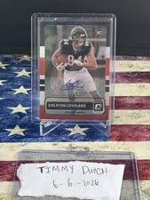 2025 Panini Origins Rookie Autographs Colston Loveland #7 card