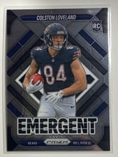 2025 Panini Prizm Emergent Colston Loveland #20 card