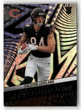 2025 Panini Revolution Revolutionary Rookies Colston Loveland #18 card
