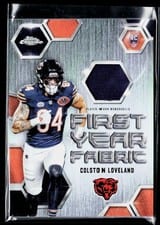 2025 Topps Chrome First Year Fabric Colston Loveland #FYF-CL card