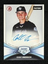 2023 Bowman Draft Under Armour Game Autographs Colt Emerson #AA-CE card