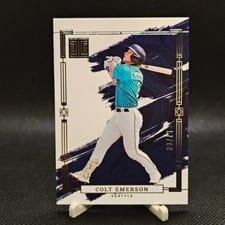 2024 Panini Impeccable Base Set Colt Emerson #19 card