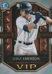 2025 Bowman Very Important Prospects Colt Emerson #VIP-13 card