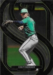 2025 Panini Select Base Set Colt Emerson #132 card