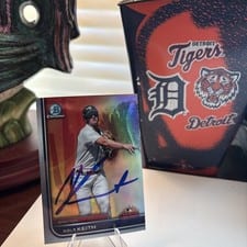 2023 Bowman Chrome 2022 AFL Fall Stars Autographs Colt Keith #AFLS-4 card