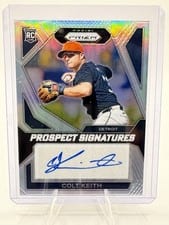 2024 Panini Prizm Prospect Signatures Colt Keith #PS-CK card