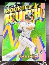 2024 Topps Chrome Update All-Etch Rookie Rush Colt Keith #CAERU-5 card
