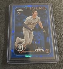 2024 Topps Chrome Update Sapphire Edition Base Set Colt Keith #USCS73 card