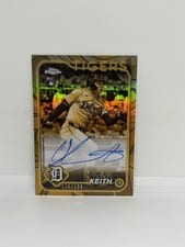 2024 Topps Gilded Collection Cast in Gold Autographs Colt Keith #GOLD-CK card