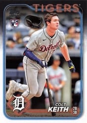 2024 Topps Japan Edition Base Set Colt Keith #196 card