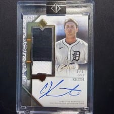 2024 Topps Transcendent Collection Rookie Showcase Patch Autographs Colt Keith #RSPA-CK2 card