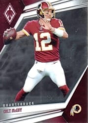 2019 Panini Phoenix Base Set Colt McCoy #61 card