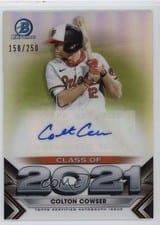 2021 Bowman Draft Class of 2021 Autographs Colton Cowser #C21-CC card