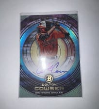 2022 Bowman Inception Prospect Autographs Colton Cowser #PA-CC card