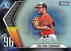 2022 Bowman Scouts' Top 100 Colton Cowser #BTP-96 card