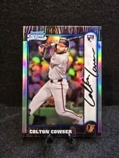 2024 Bowman Chrome 1999 Bowman Chrome 25th Anniversary Colton Cowser #BC25-8 card
