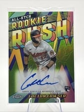 2024 Topps Chrome Chrome All Etch Rookie Rush Autographs Colton Cowser #CERA-CC card