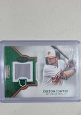 2024 Topps Tier One Rookie Relics Colton Cowser #RR-CC card