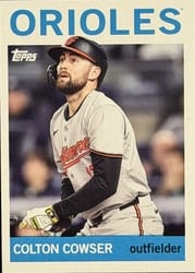 2025 Topps Archives Base Set Colton Cowser #32 card