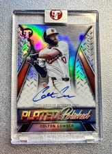 2025 Topps Pristine Plated and Polished Autographs Colton Cowser #PAPAV-CC card