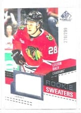 2025-26 SP Game Used Rookie Sweaters Colton Dach #RS-CD card