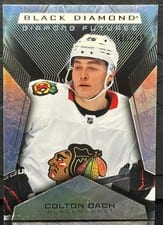 2025-26 Upper Deck Black Diamond Diamond Futures Colton Dach #BDF-CD card