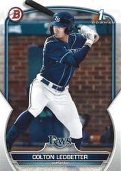 2023 Bowman Draft Base Set Colton Ledbetter #BD-34 card