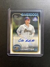 2024 Topps Pro Debut Autographs Colton Ledbetter #PD-199