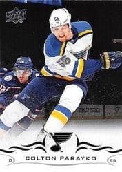 2018-19 Upper Deck Base Set Colton Parayko #153 card