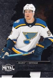 2020-21 SkyBox Metal Universe Base Set Colton Parayko #5 card
