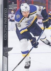 2020-21 Upper Deck Base Set Colton Parayko #153 card