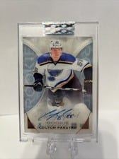 2020-21 Upper Deck Clear Cut Rookie Tribute Autographs Colton Parayko #RT-CP card