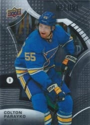 2021-22 Upper Deck Allure Base Set Colton Parayko #55 card