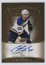 2022-23 Upper Deck Artifacts 2005-06 Retro - Autograph Facts Colton Parayko #RAF-PA card
