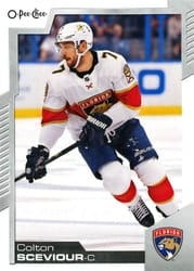 2020-21 O-Pee-Chee Base Set Colton Sceviour #202 card